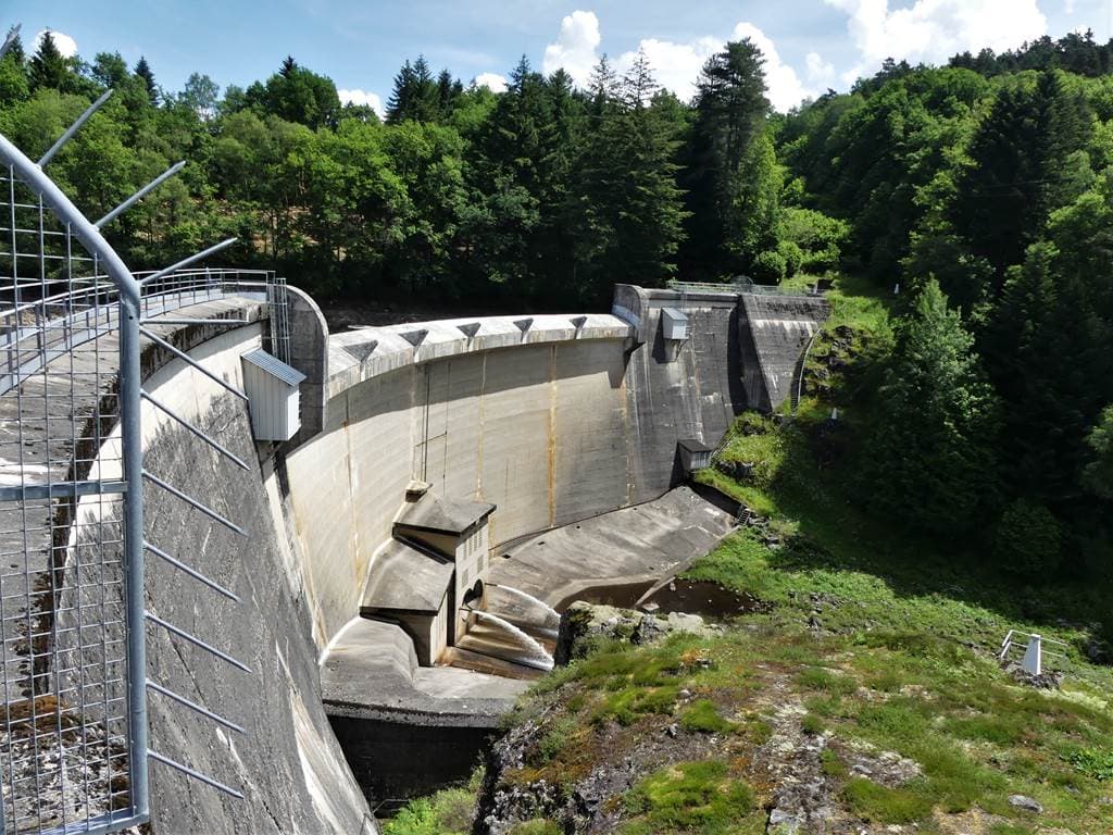 Barrage EDF des Bariousses Treignac