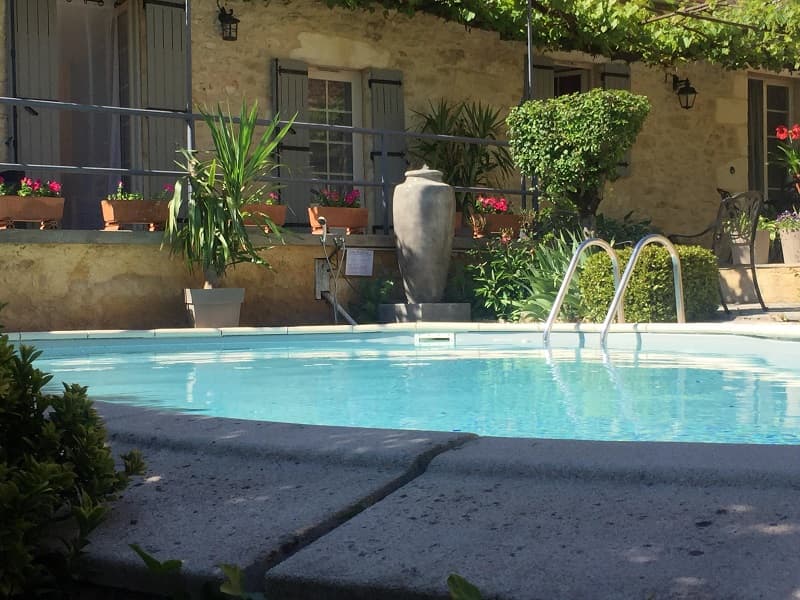 la belle demeure piscine