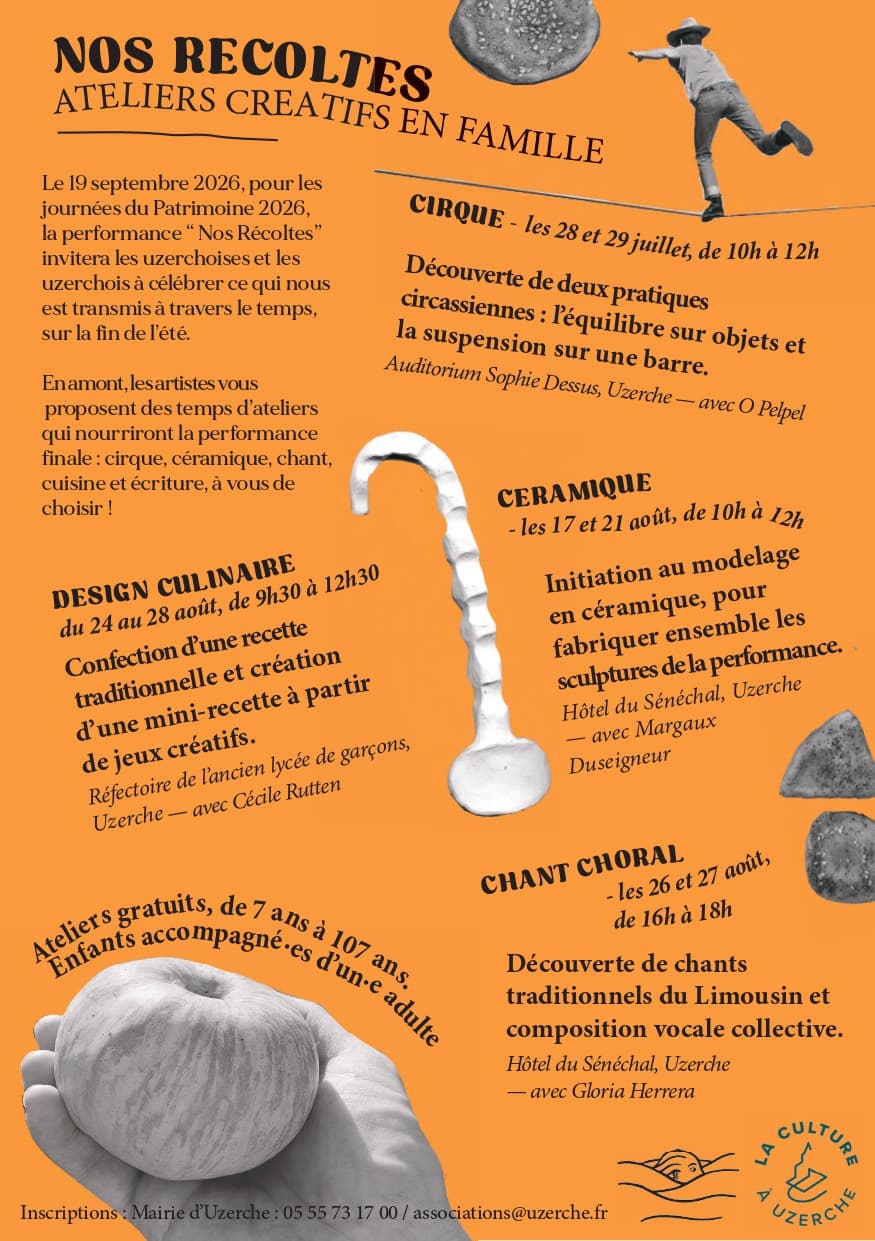 uzerche ateliers calade été 26