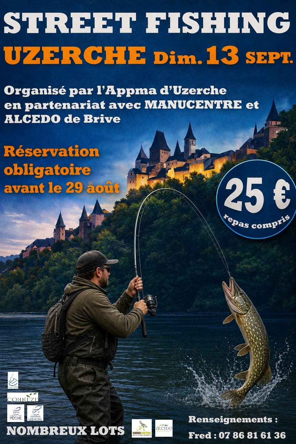 uzerche street fishing 130926