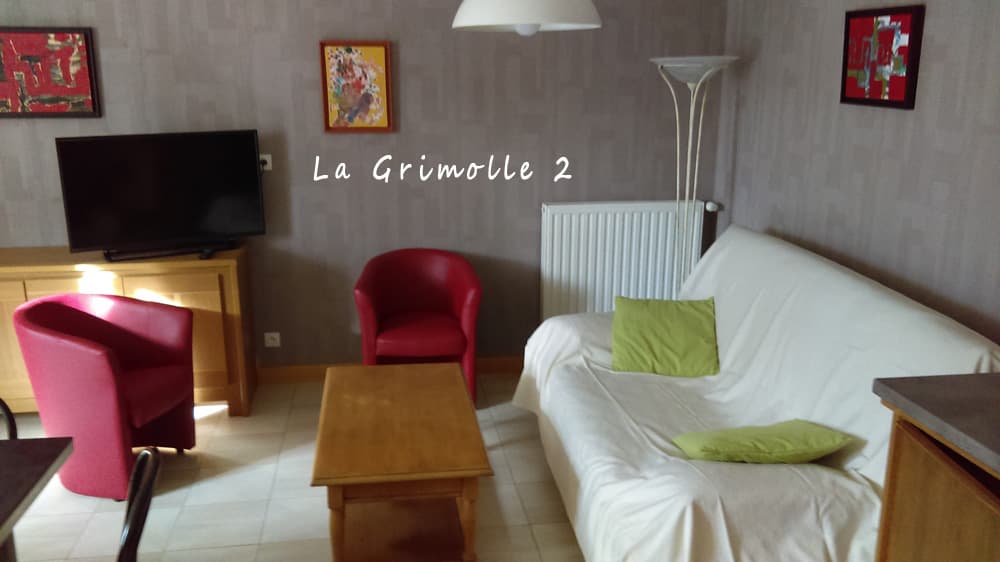 Gîtes de la Grimolle_2 coin salon