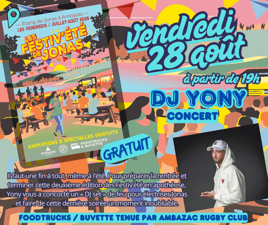 festriv été de jonas : DJ Dony