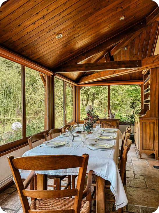 veranda - salle à manger