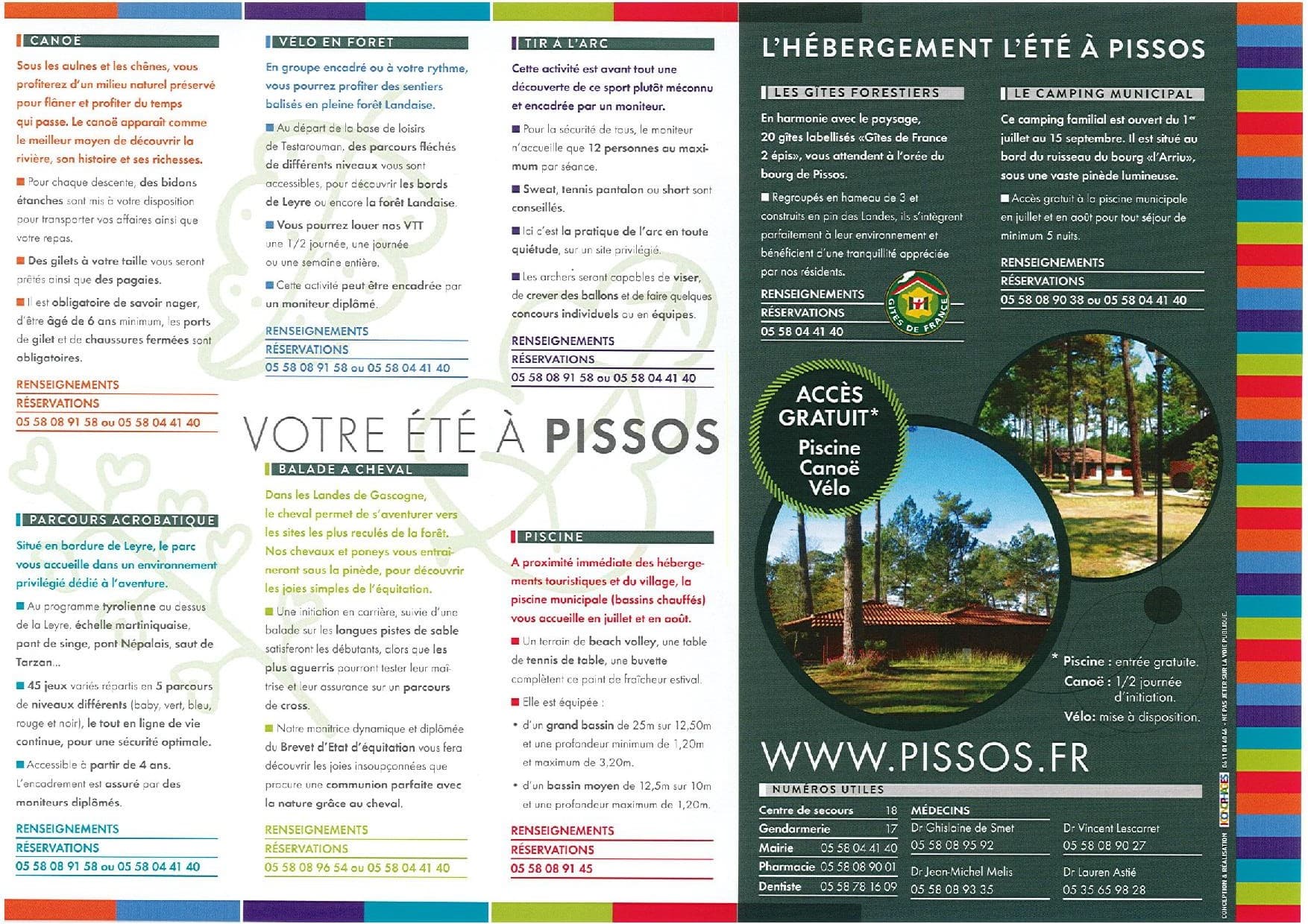 que faire cet été à pissos