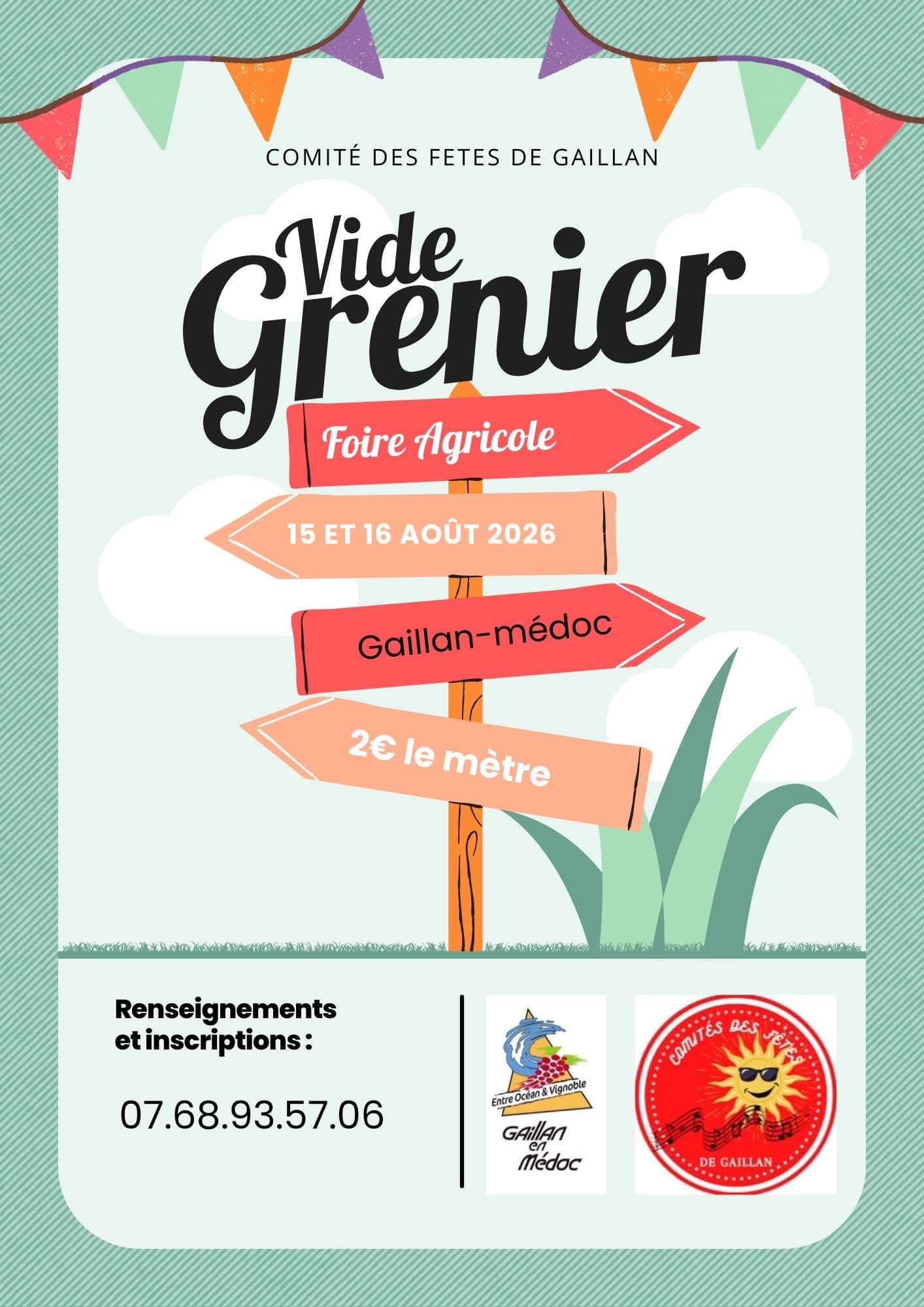 vide_greniers_foire_agricole_Gaillan