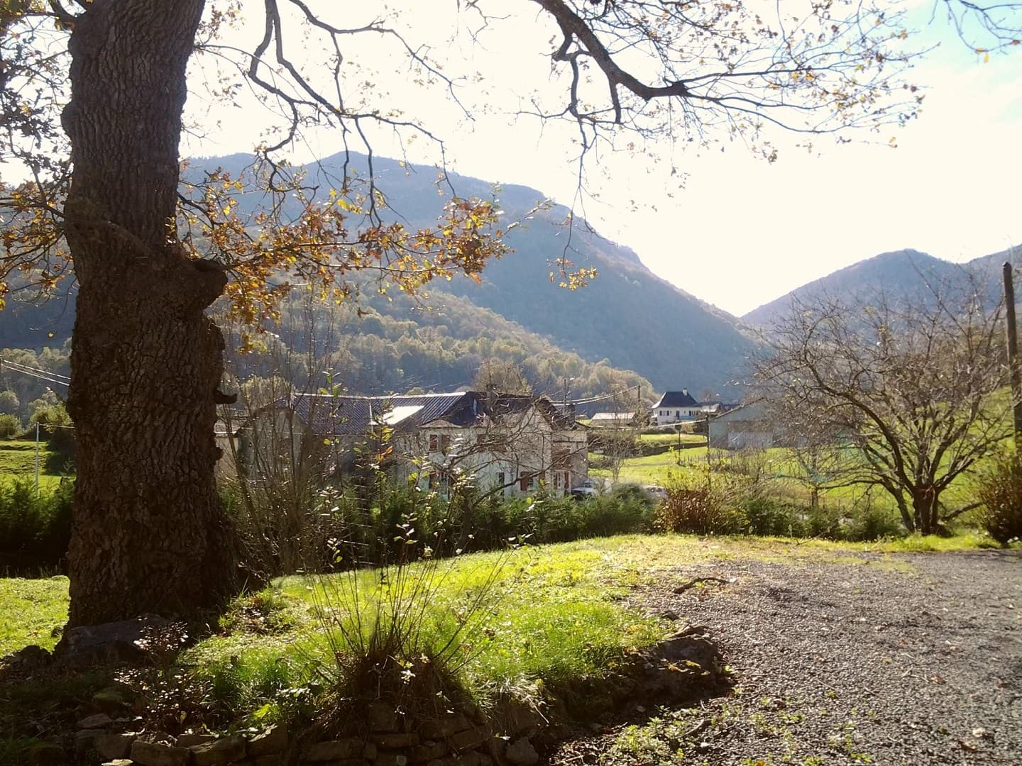 vue Maison Peko Olha Aussurucq Soule Pays Basque