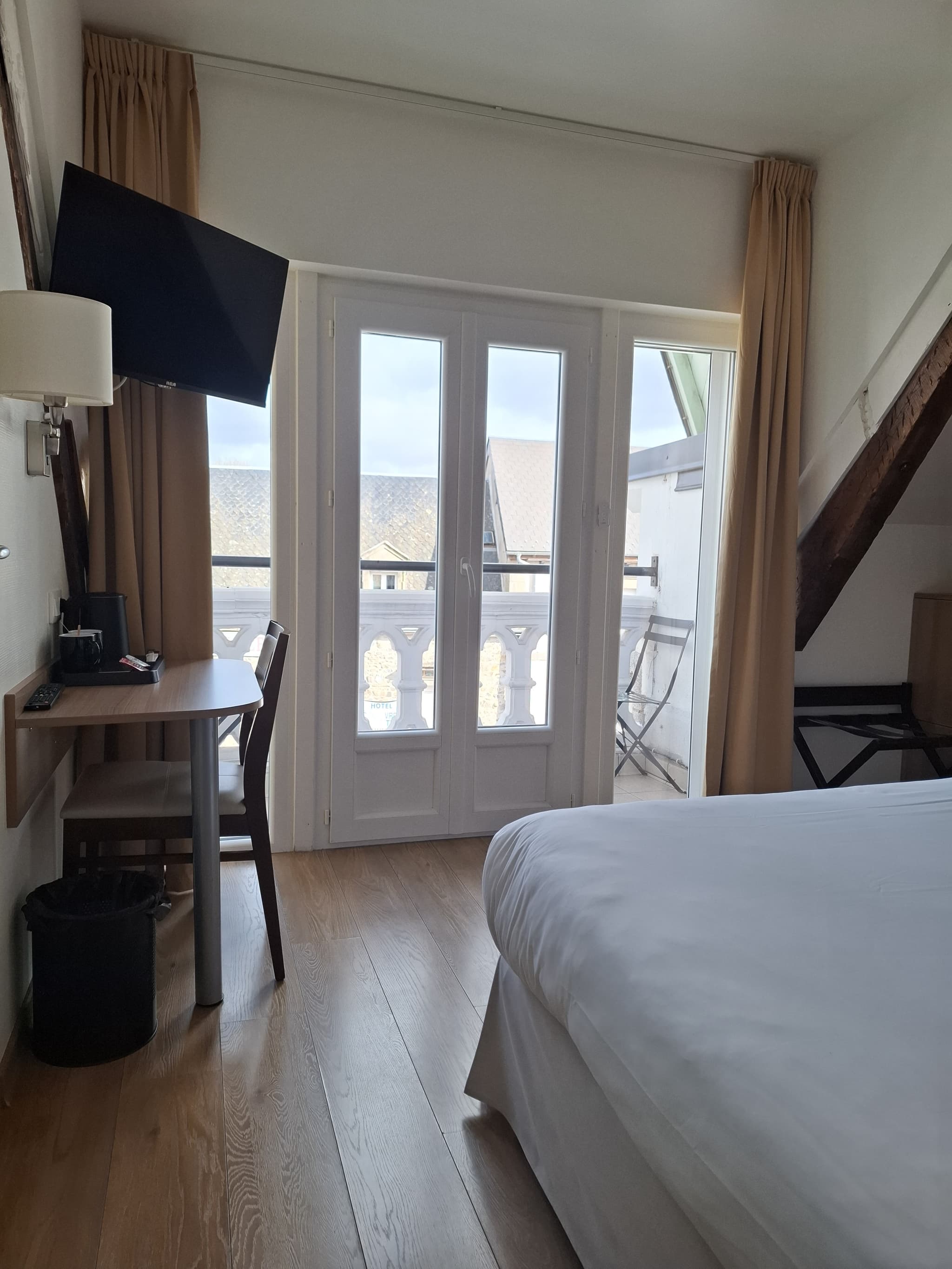 Chambre doucle - balcon