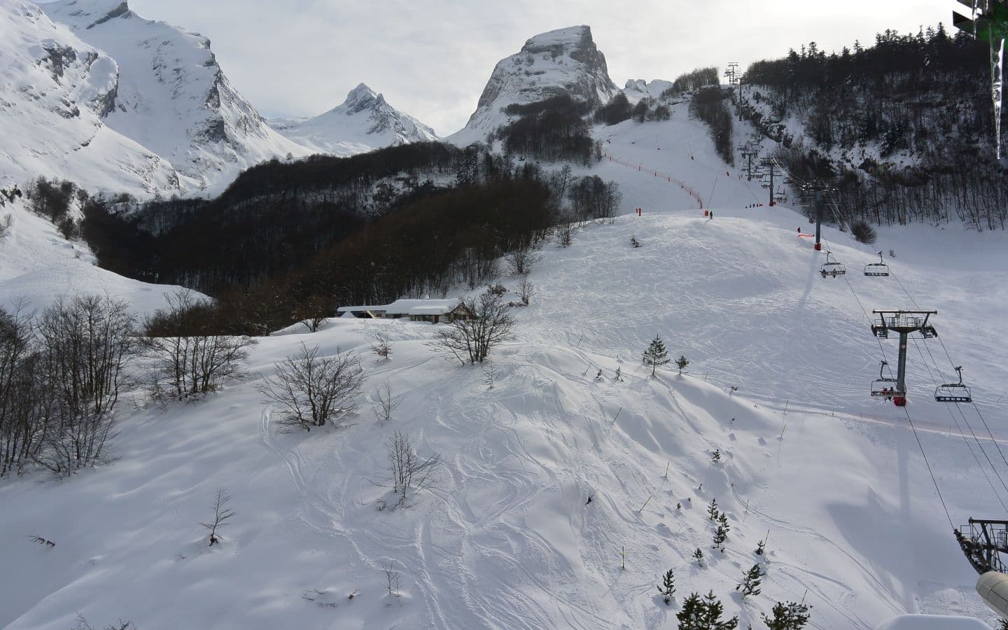 vue balcon hiver