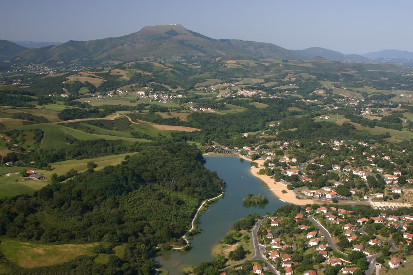 vue d'ensemble lac