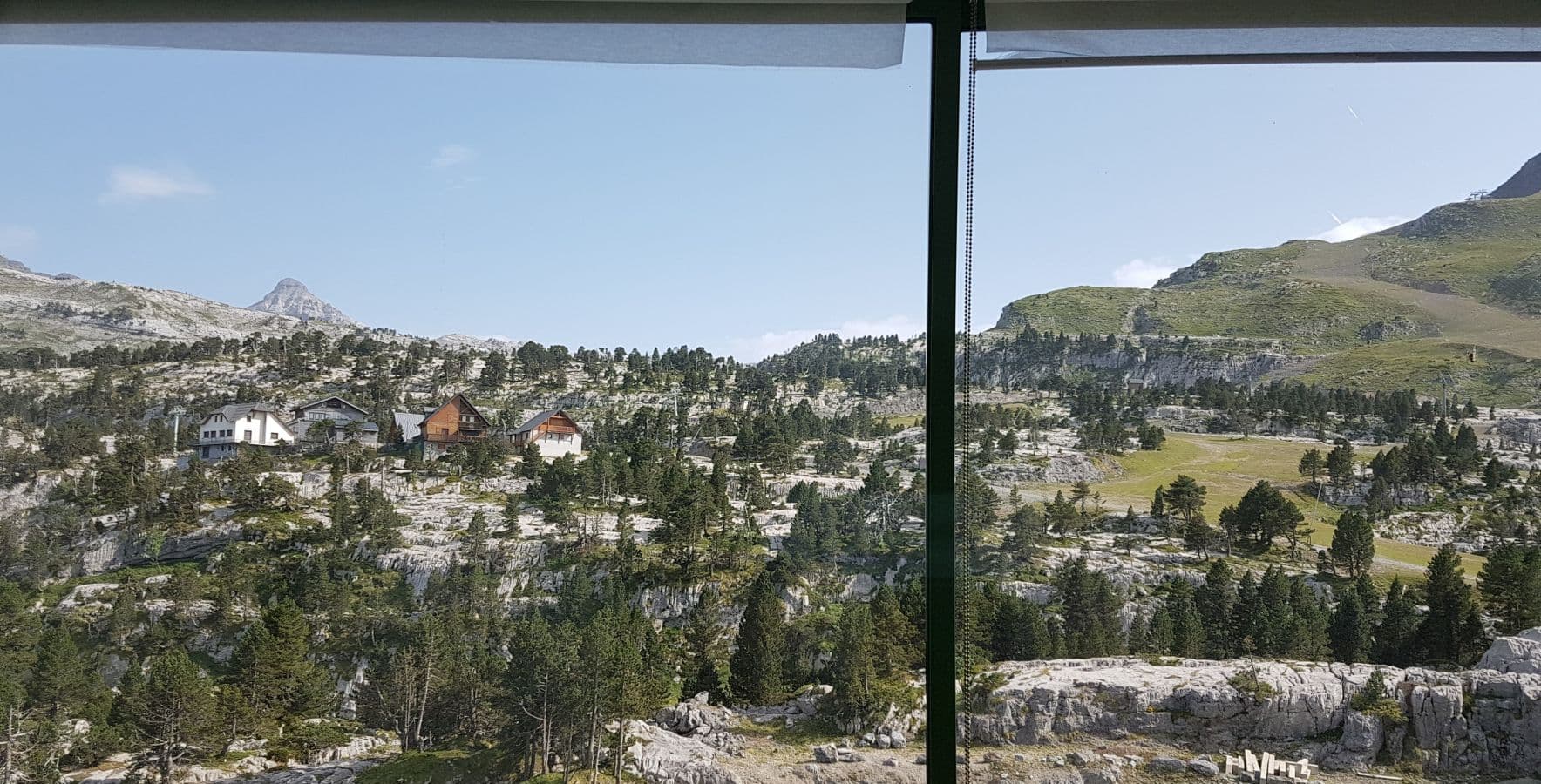 vue depuis la loggia en été