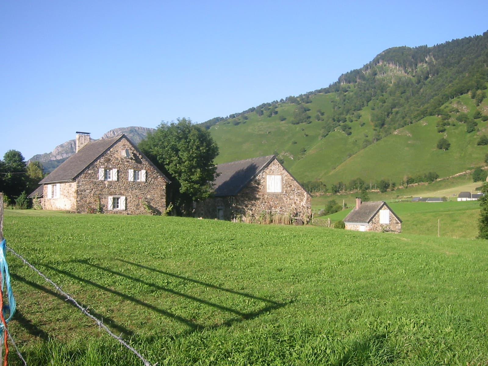 Le moulin Eygun à Lhers - vue générale