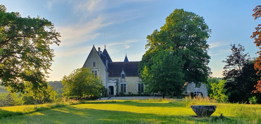 vue générale parc arboré