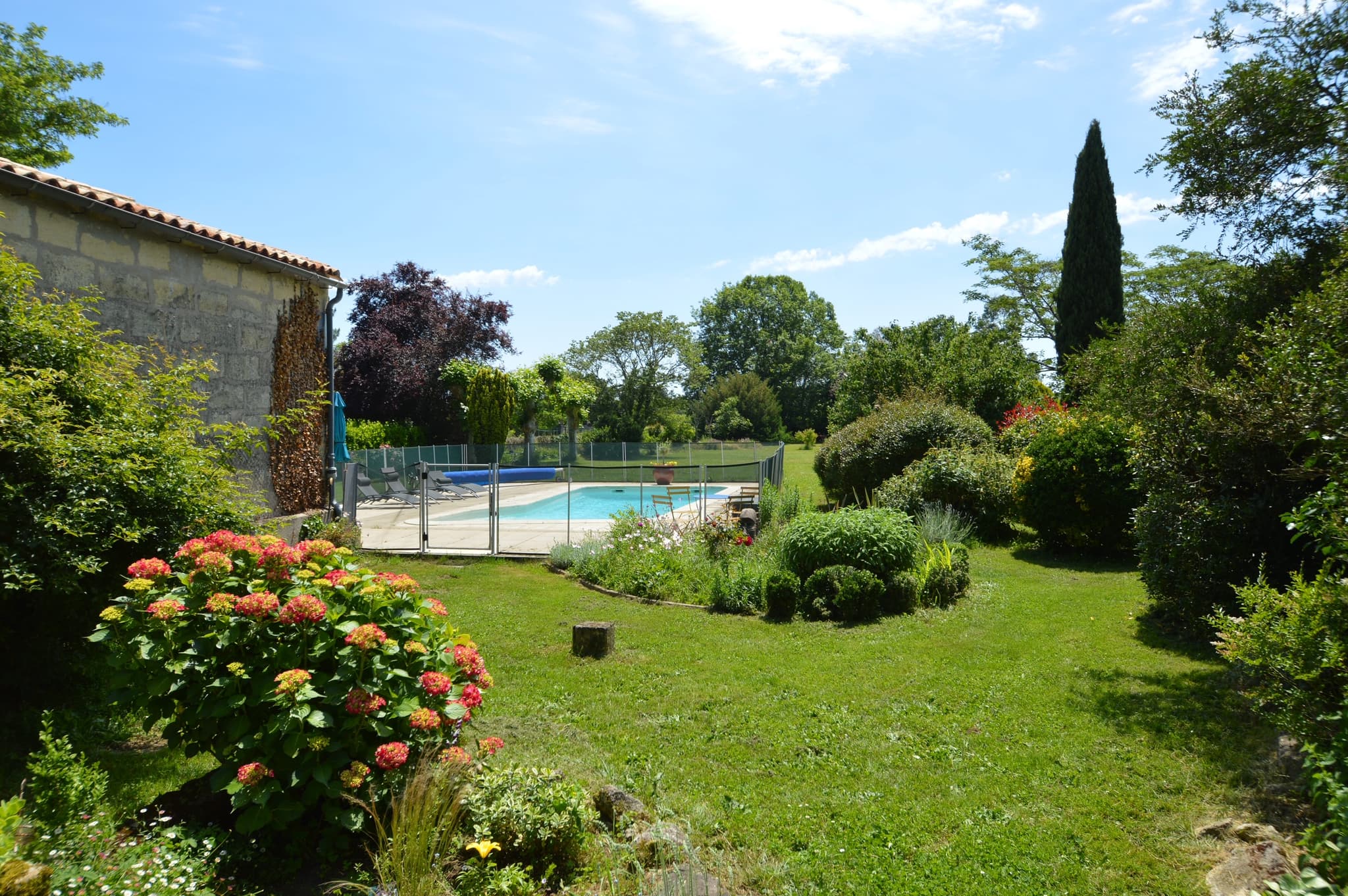 vue piscine