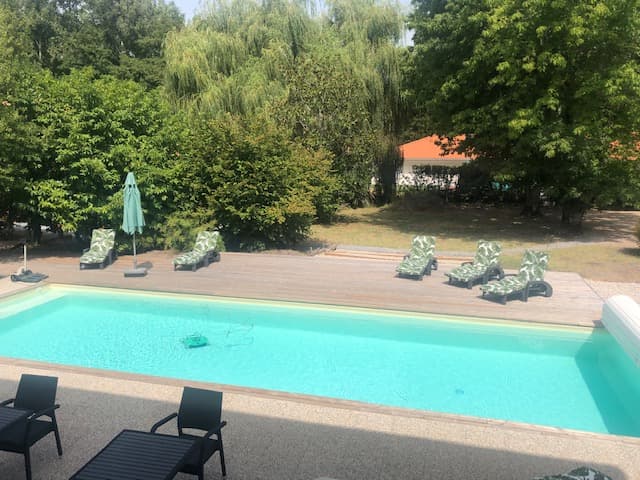 vue plongeante terrasse