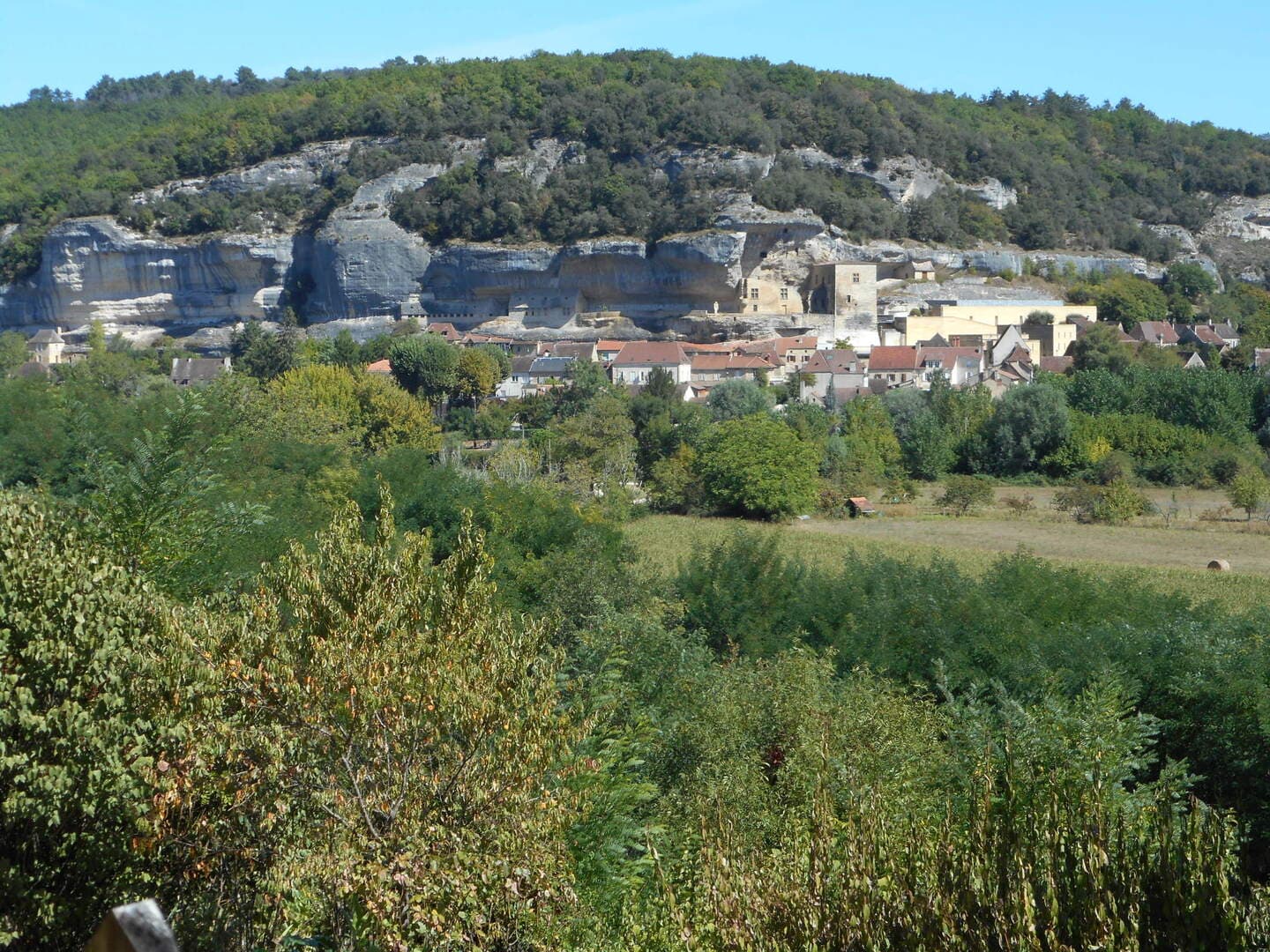 vue sur les Eyzies