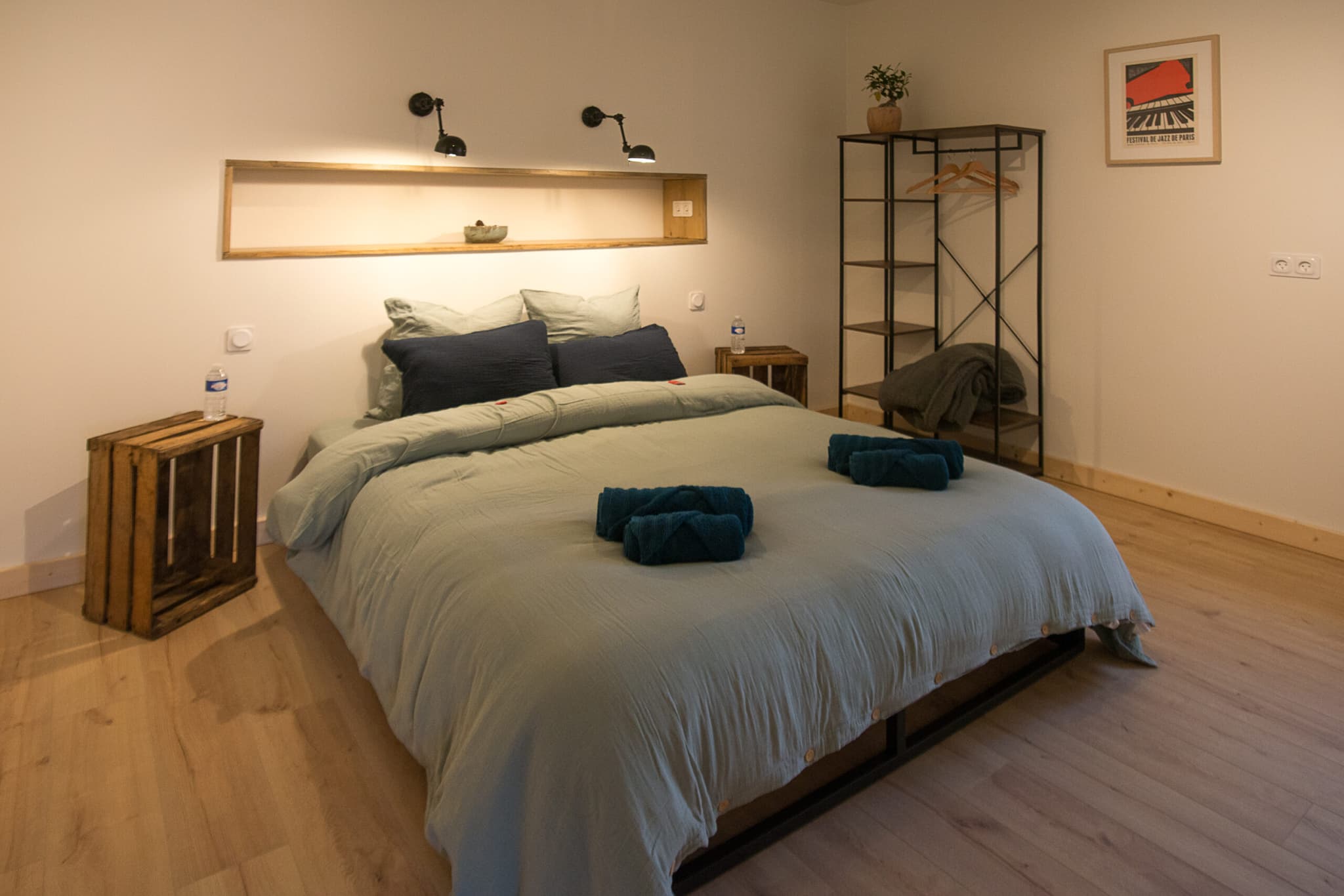 Le Moulin de Saza - Chambre lit double