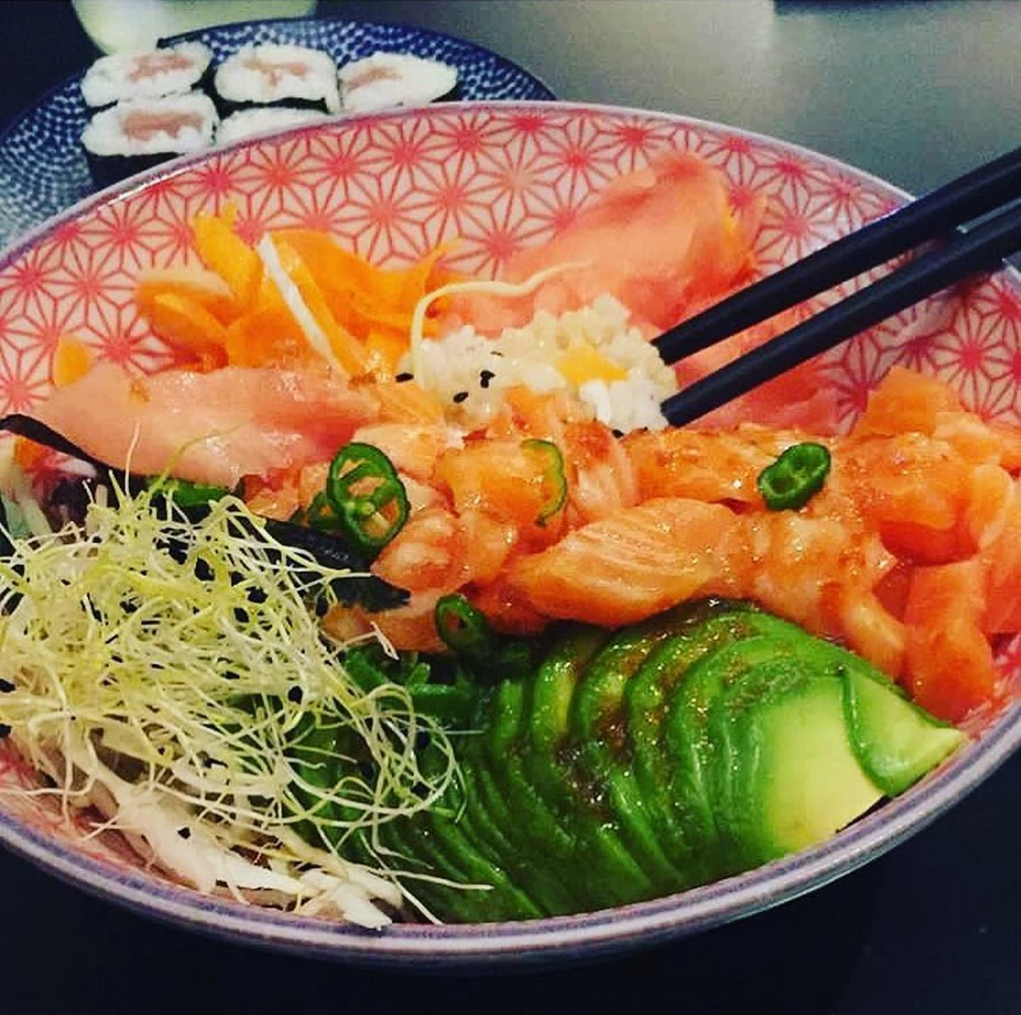 Restaurant You sushi - Pau - sashimi saumon
