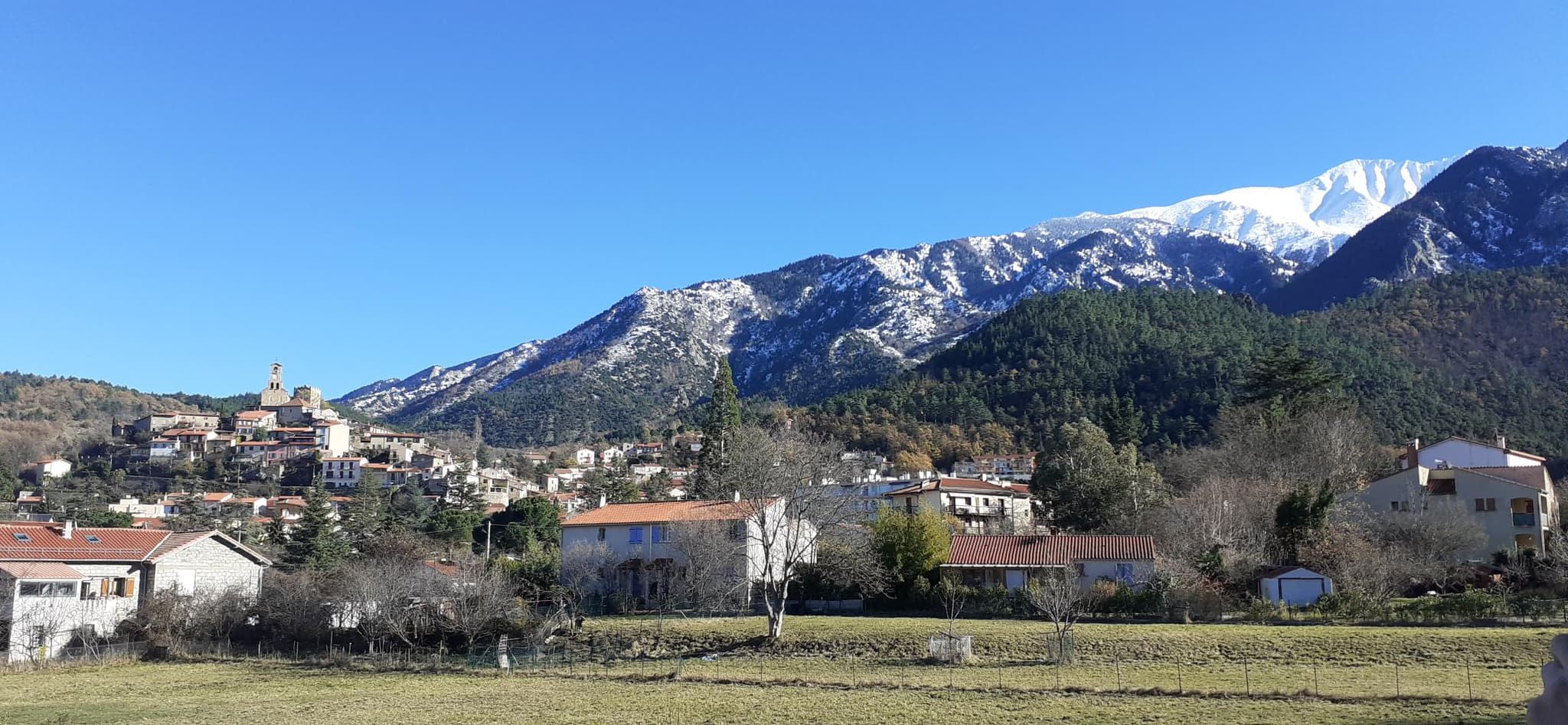 Vue depuis le gîte