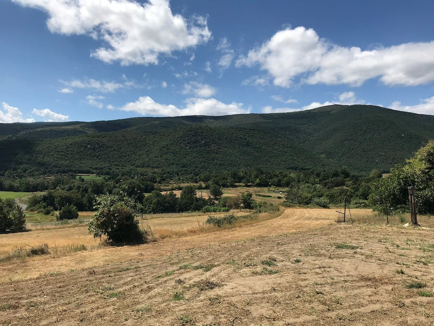 Vue sur les montagnes
