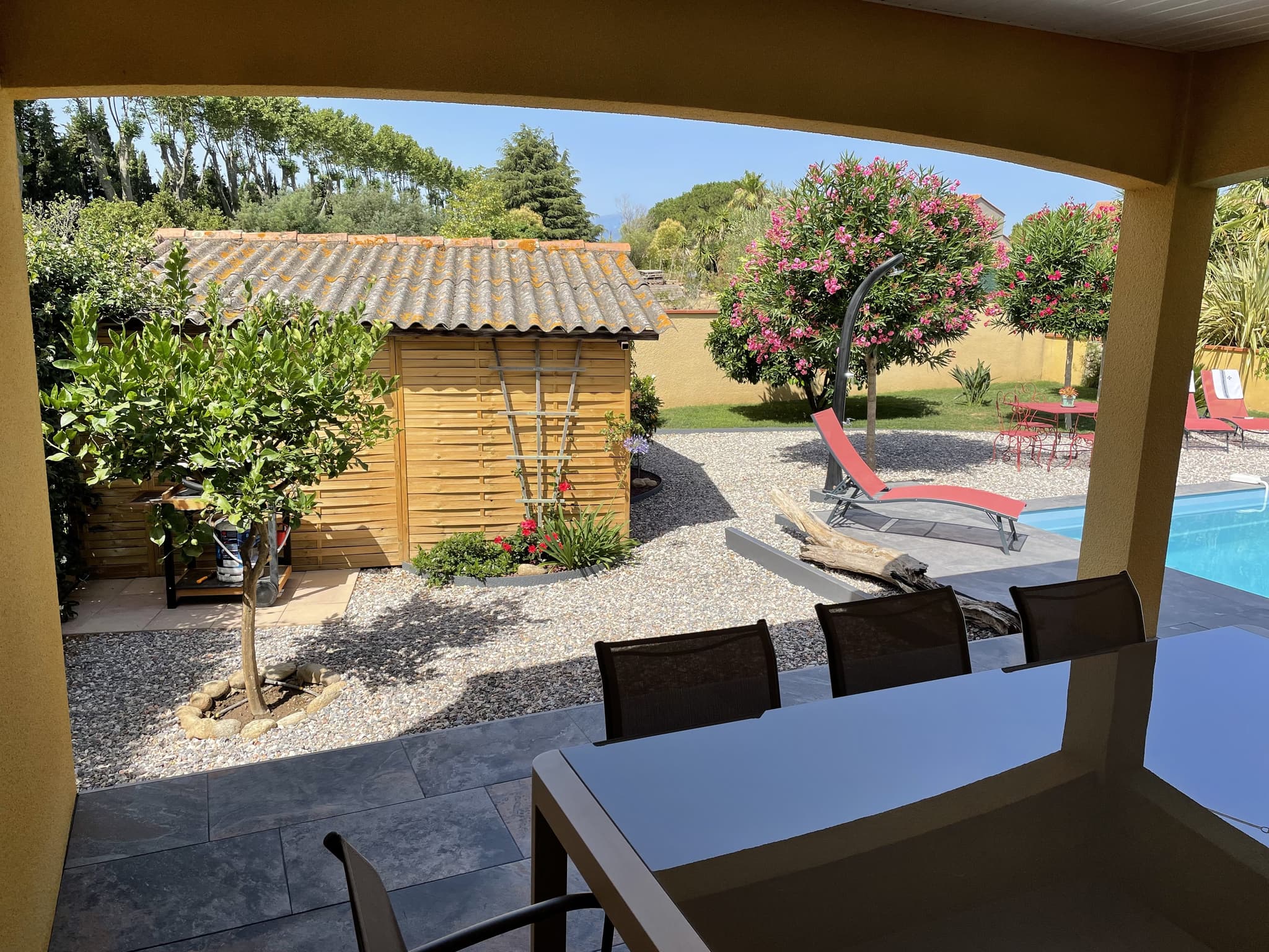 Vue de la terrasse
