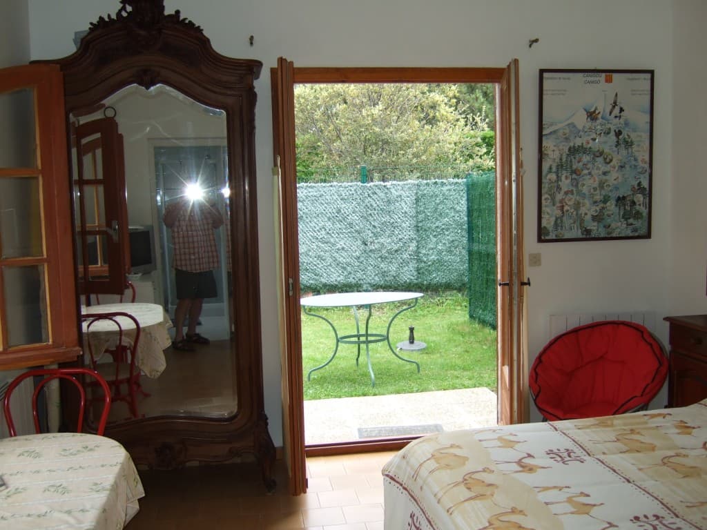 Studio - vue sur le jardin