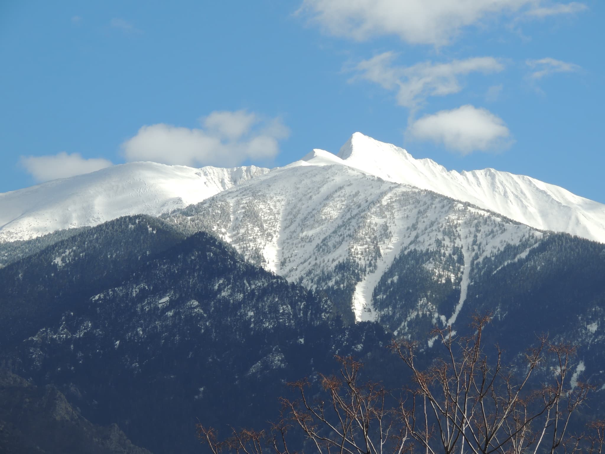 Vue sur le Canigó