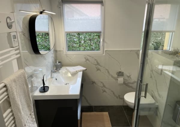Salle de bain 2 avec toilettes