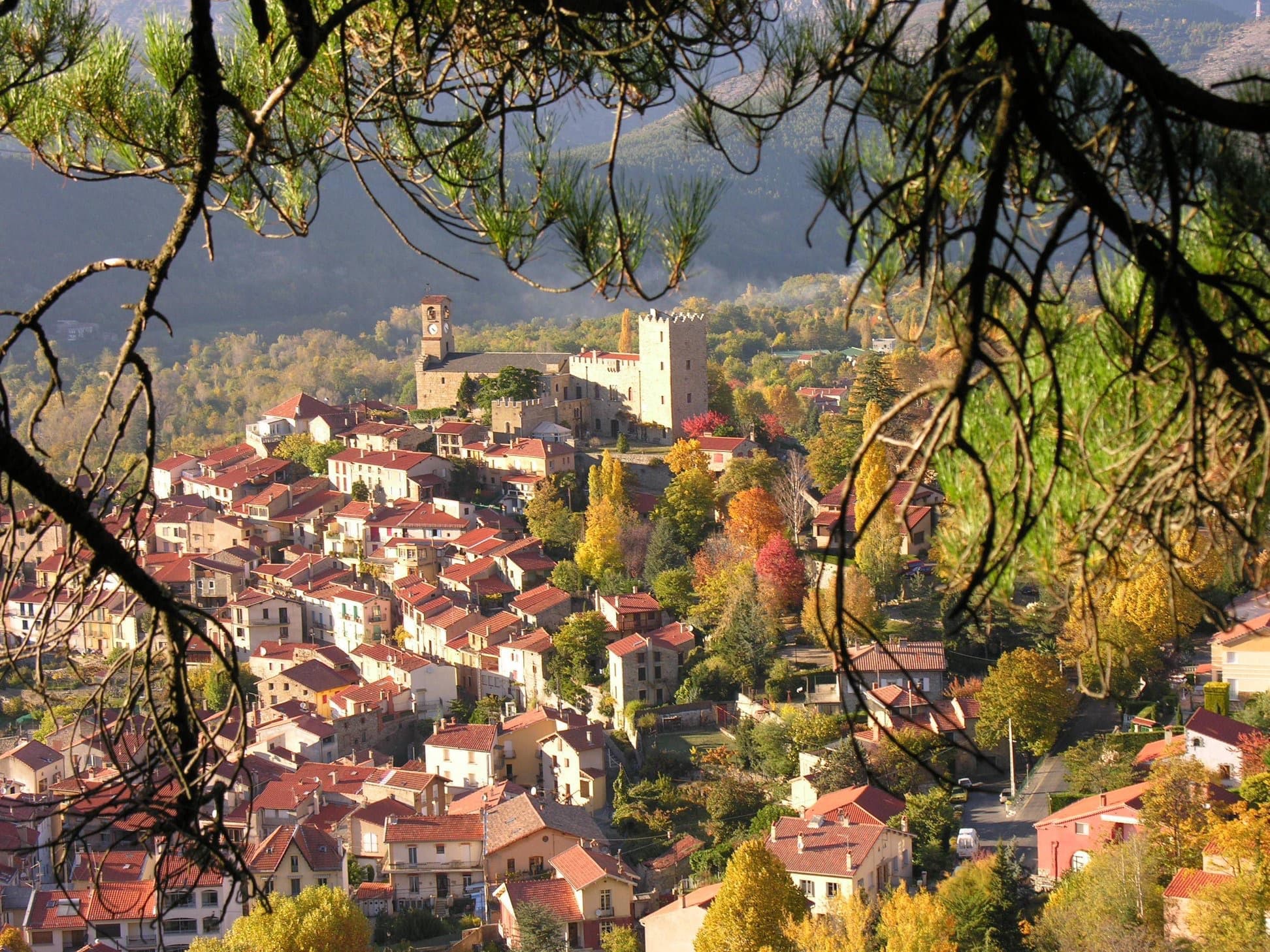 Le village de Vernet-les-Bains