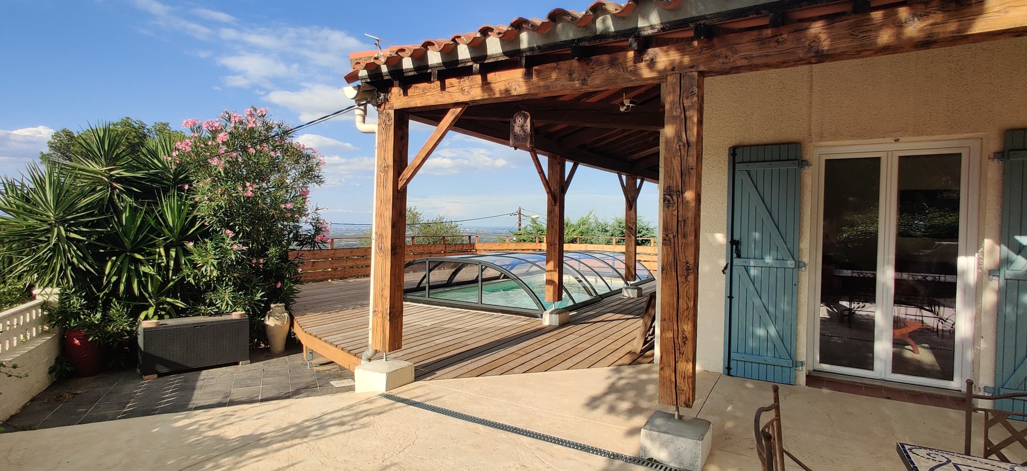Aspres Llauro La Terrasse de Llauro