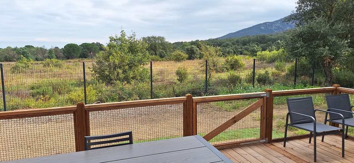 Vue depuis la terrasse