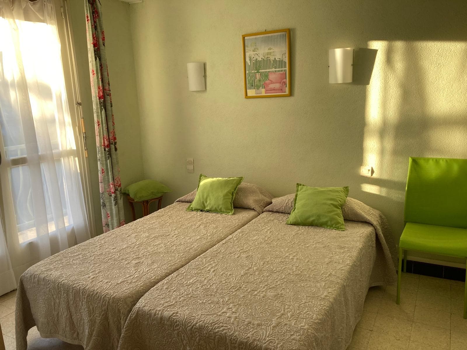 Chambre lits jumeaux