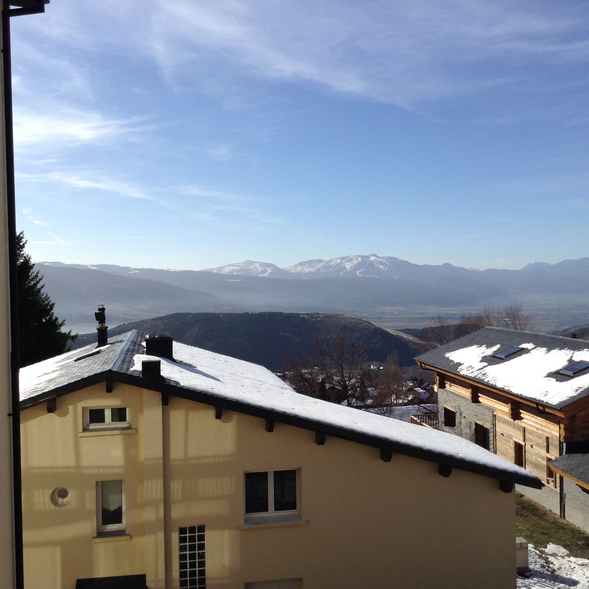 VUE DE LA CHAMBRE