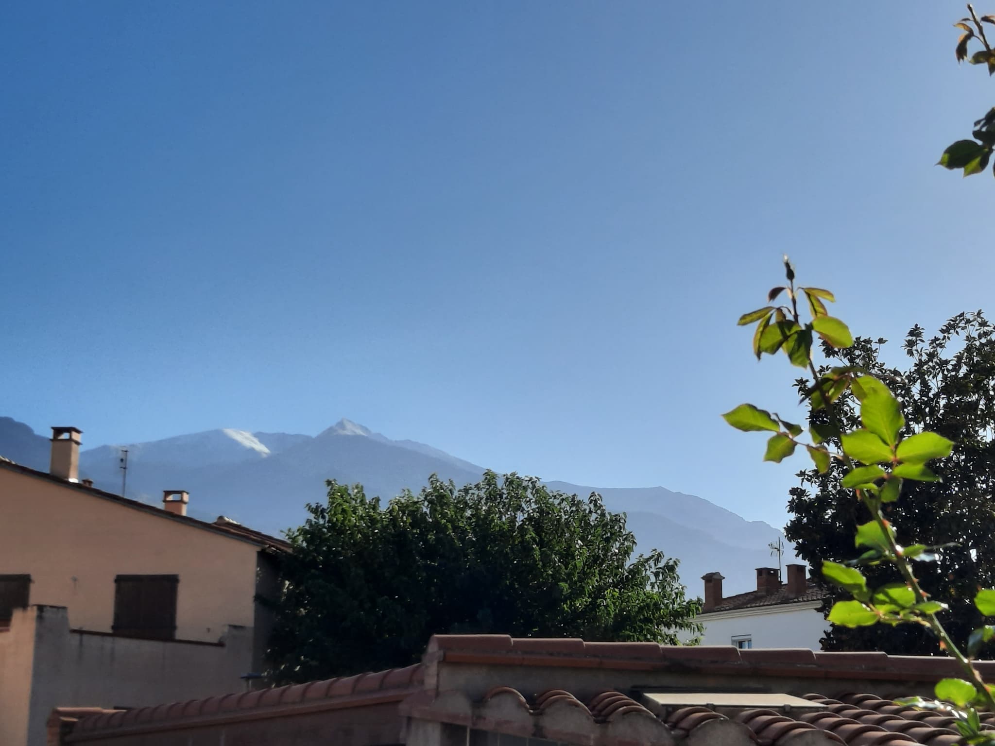 Vue sur le canigou