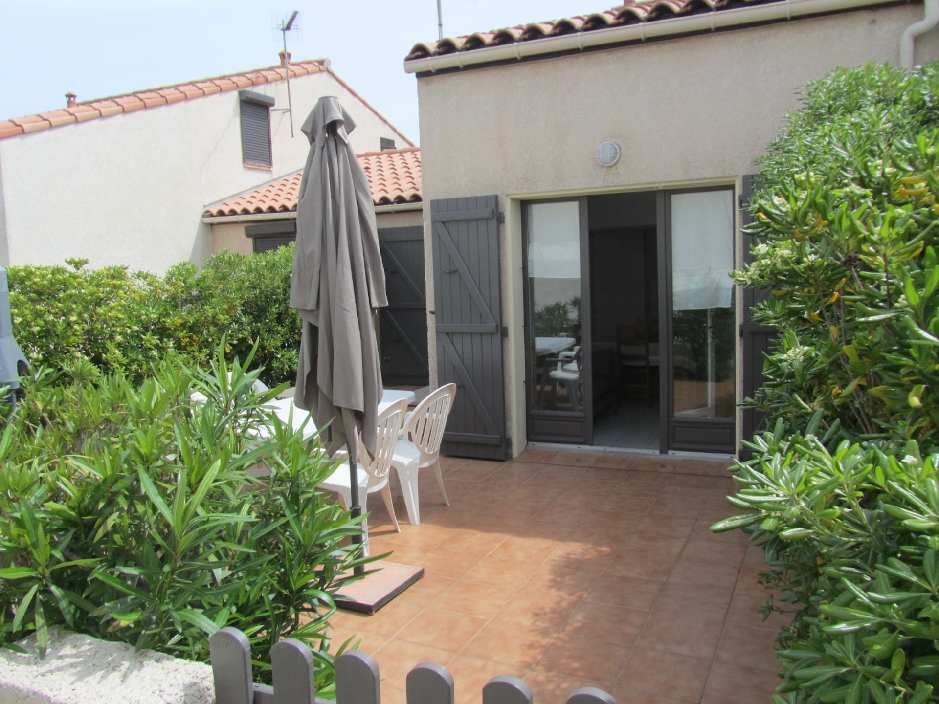 Entrée terrasse