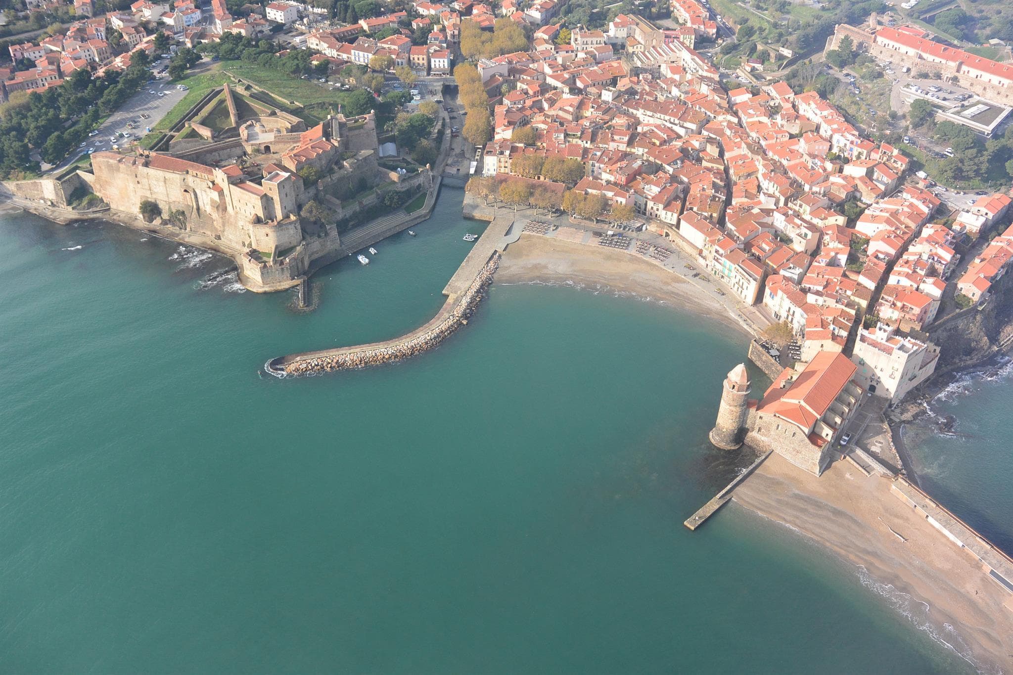 Survol de la baie de Collioure_29