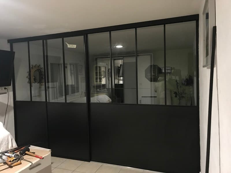 séparation entre chambre et salon