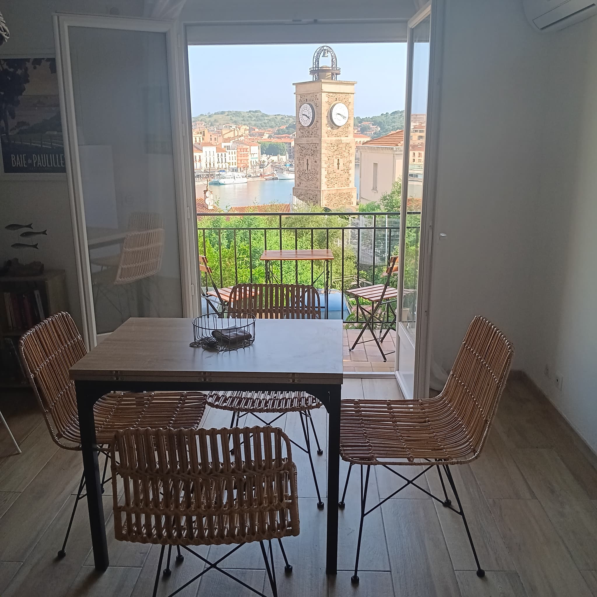 vue du balcon