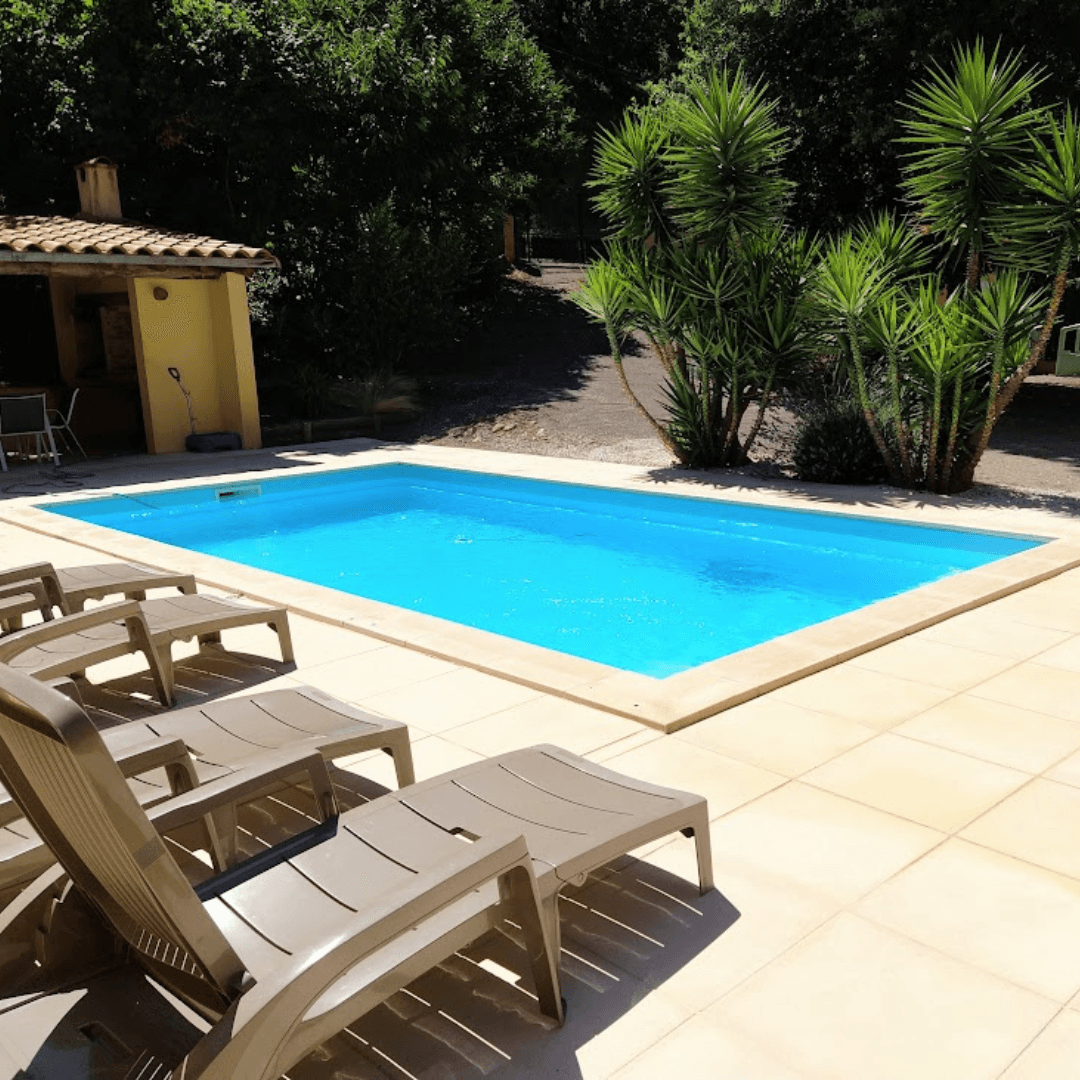 vue de la piscine