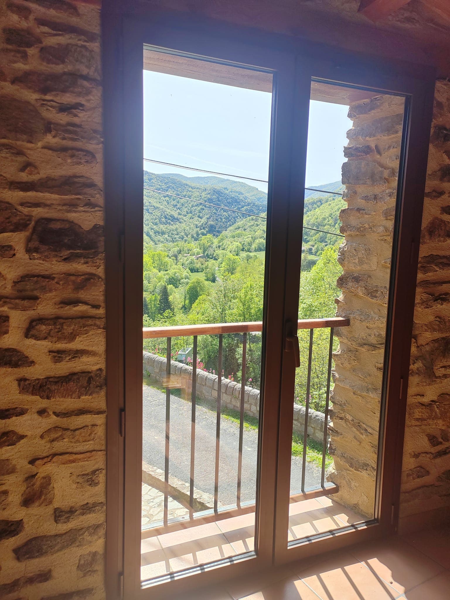 Vue sur la montagne