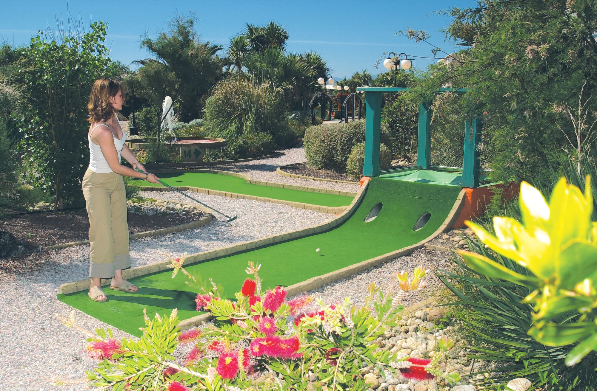 parcours mini golf