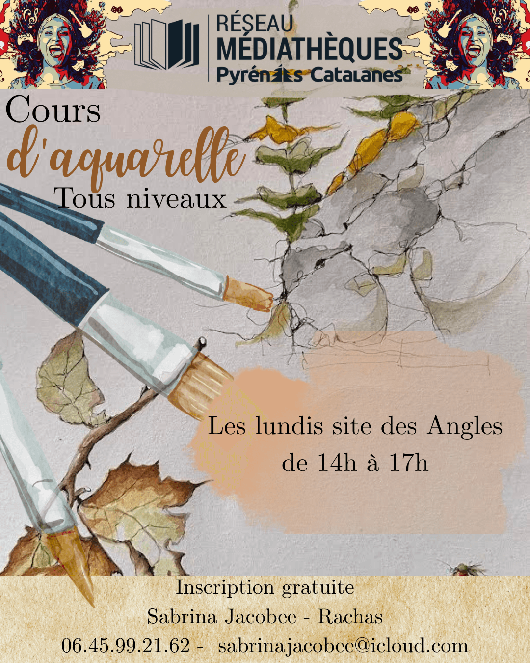 Affiche 2026 - Aquarelle