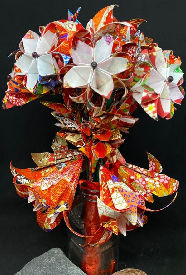 Bouquet mariage-Origami-passion