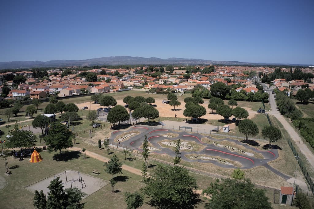 Pump track Saint-Laurent-de-la-Salanque