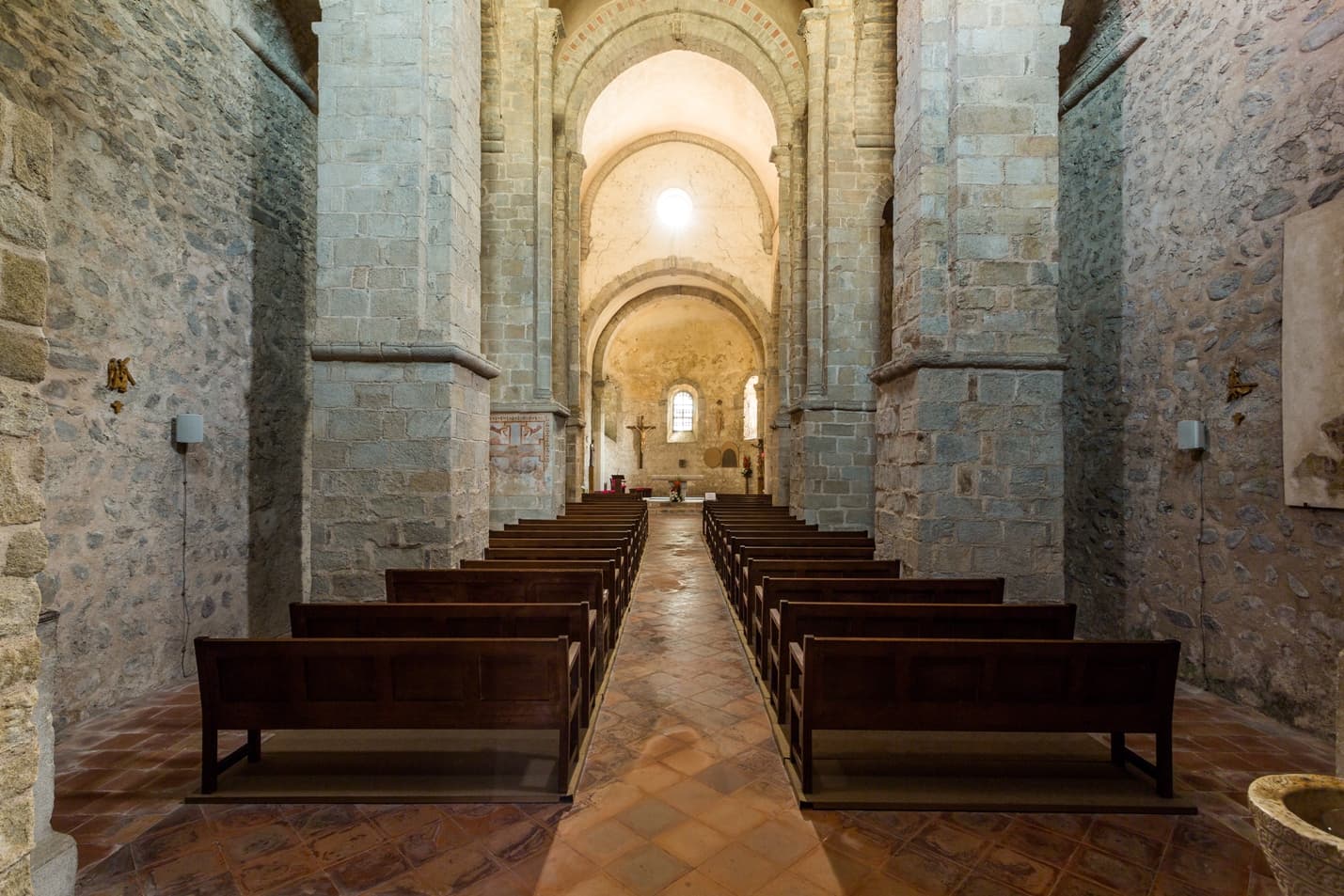 Eglise romane_la nef