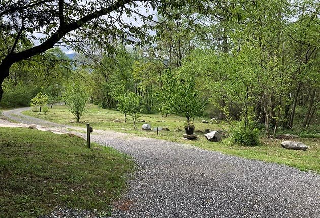 Emplacement Rivière Camping DEL BOSC 2