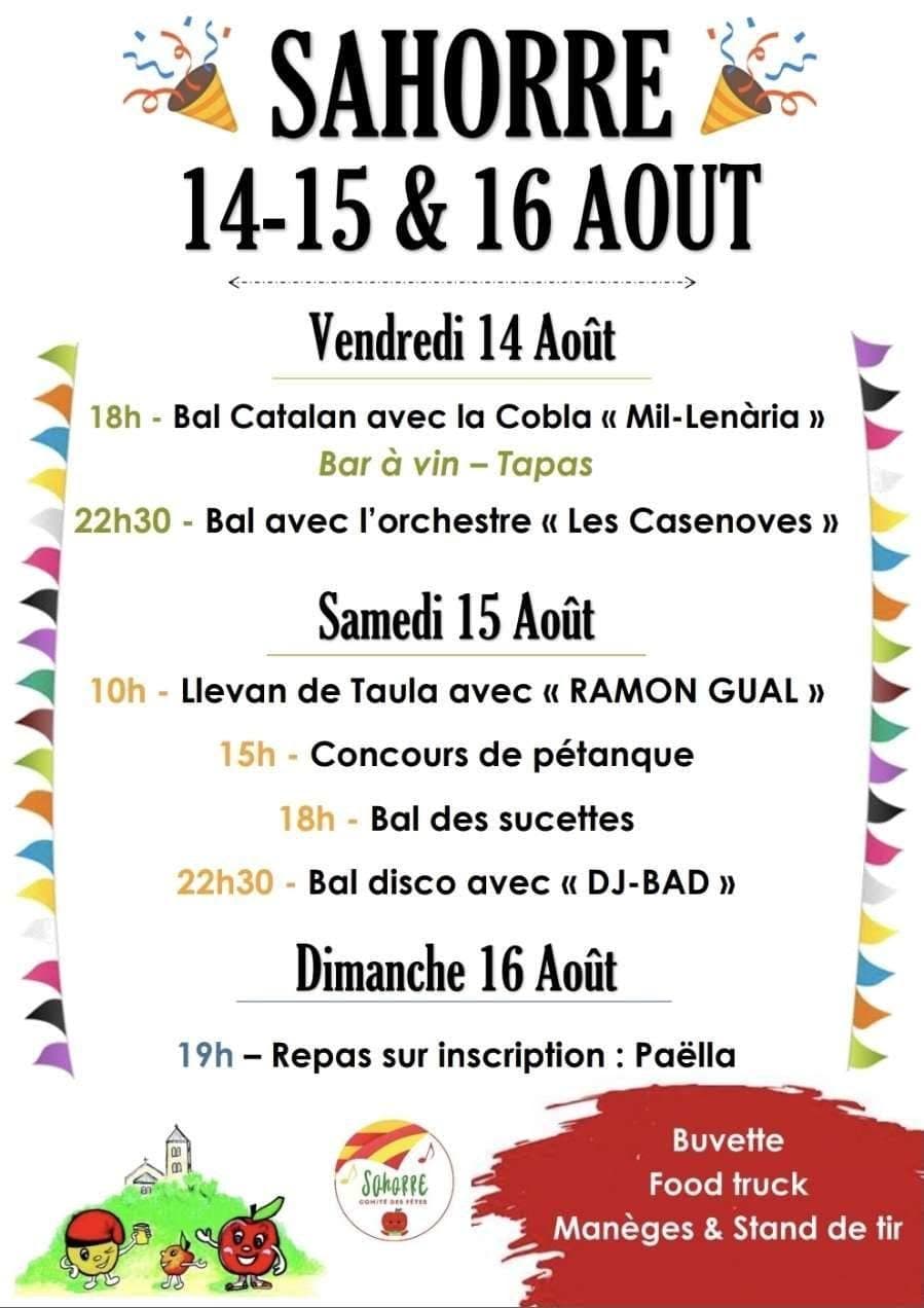 Fête Sahorre