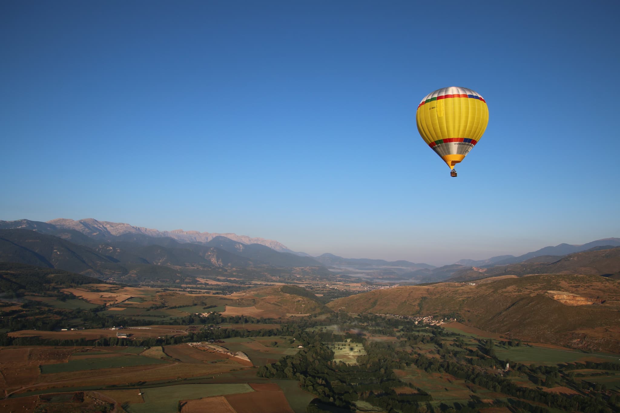 Vol en Montgolfère