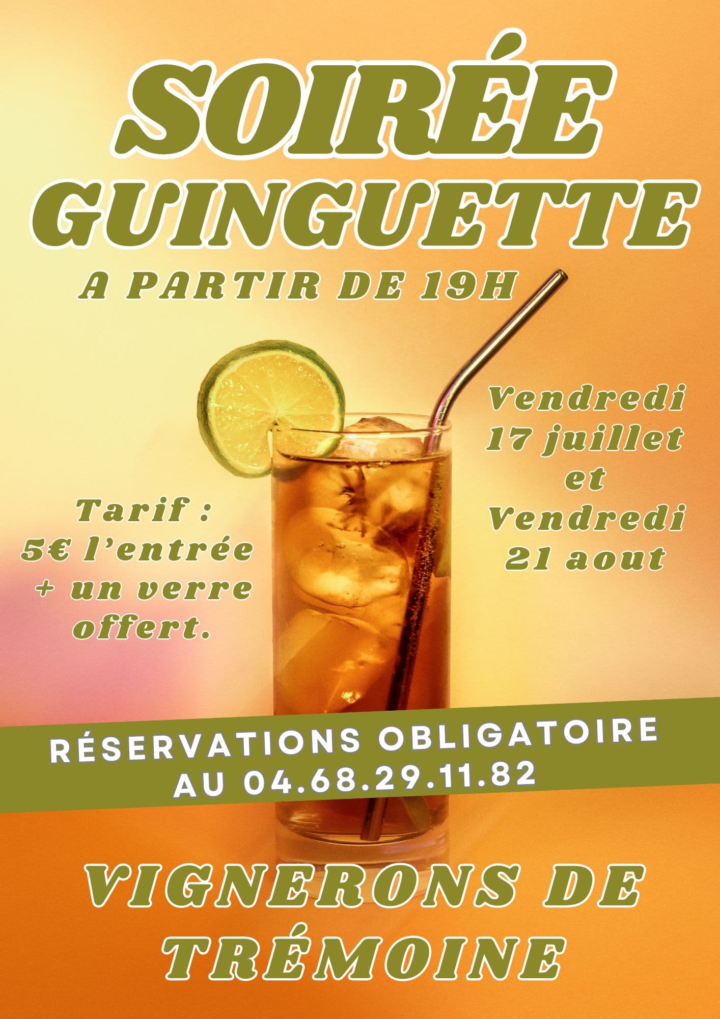 LES GUINGUETTES DE TREMOINE - 1