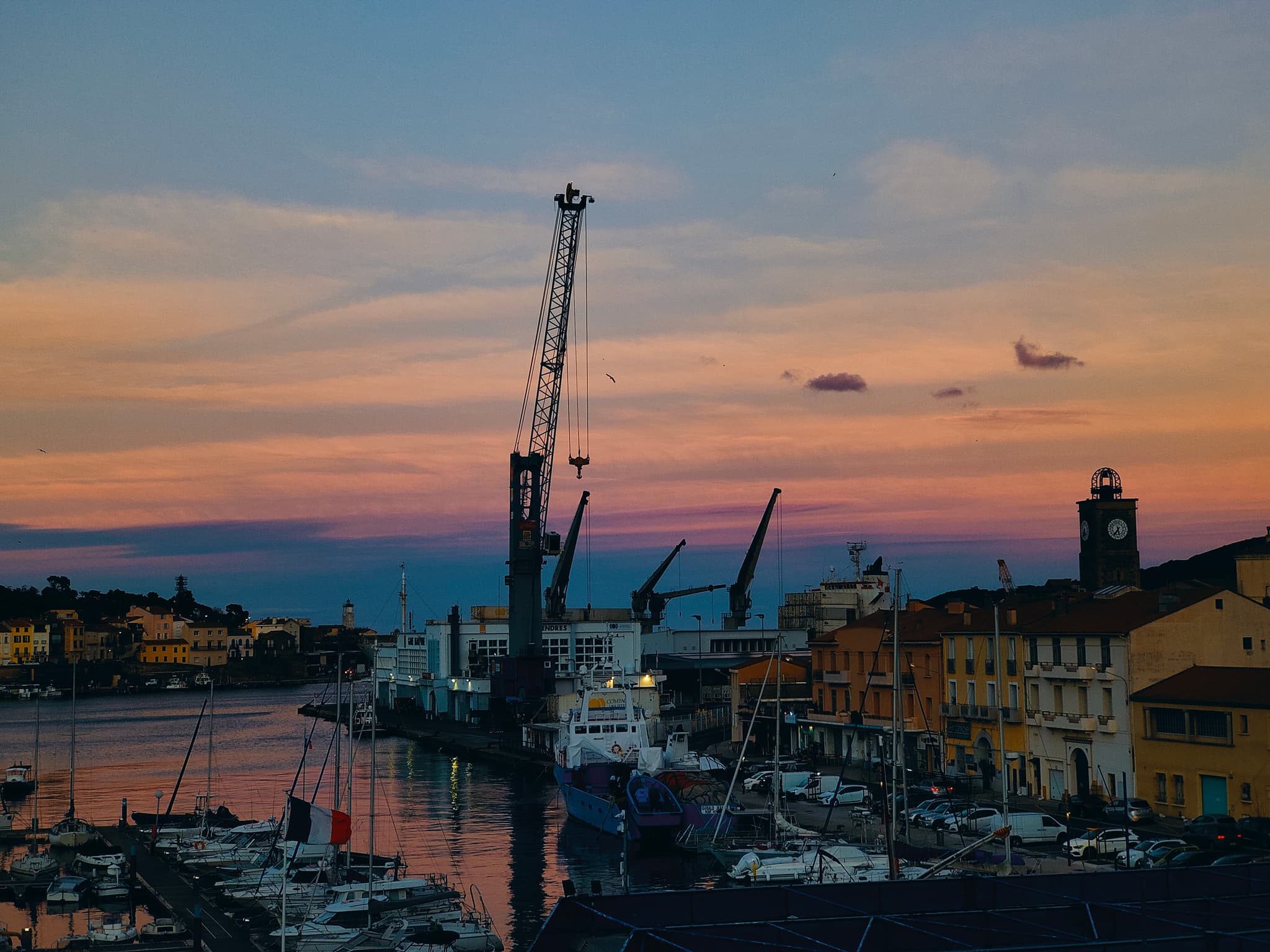 Port-Vendres au crepuscule