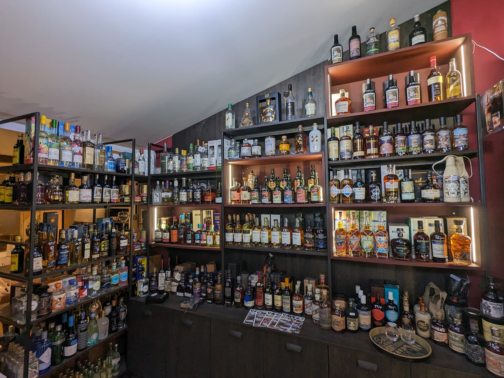 Rhums gins